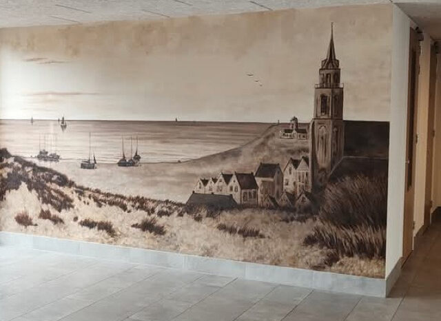 Het boegbeeld, Treilerdwarsweg