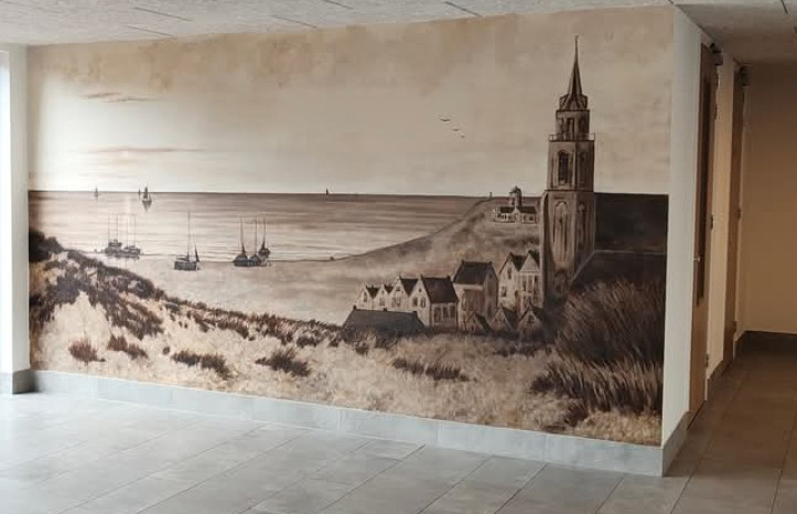 Het boegbeeld, Treilerdwarsweg